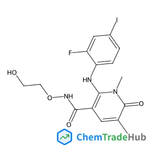 2-[(2-Fluoro-4-iodophenyl)amino]-N-(2-hydroxyethoxy)-1,5-dimethyl-6-oxo-1,6-dihydro-3-pyridinecarboxamide