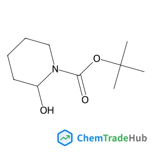 2-Methyl-2-propanyl 2-hydroxy-1-piperidinecarboxylate