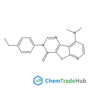 9-(Dimethylamino)-3-(4-ethylphenyl)pyrido[3',2':4,5]thieno[3,2-d]pyrimidin-4(3H)-one
