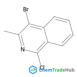 4-bromo-1-chloro-3-methylisoquinoline