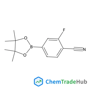 2-Fluoro-4-(4,4,5,5-tetramethyl-1,3,2-dioxaborolan-2-yl)benzonitrile