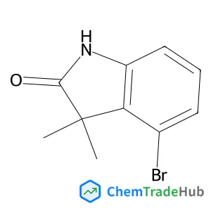 4-Bromo-3,3-dimethyl-1,3-dihydro-2H-indol-2-one