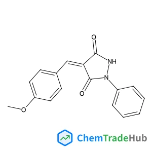 3,5-pyrazolidinedione, 4-[(4-methoxyphenyl)methylene]-1-phenyl- (en)
