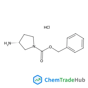 Benzyl (3R)-3-amino-1-pyrrolidinecarboxylate hydrochloride (1:1)
