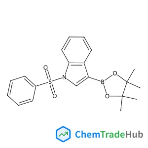 1-(Phenylsulfonyl)-3-(4,4,5,5-tetramethyl-1,3,2-dioxaborolan-2-yl)-1H-indole