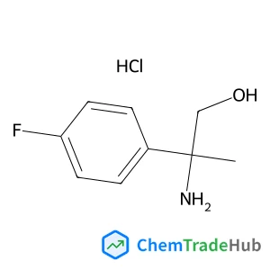 2-Amino-2-(4-fluorophenyl)-1-propanol hydrochloride (1:1)