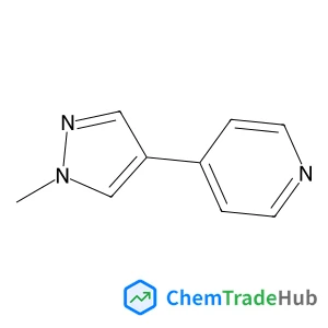 4-(1-Methyl-1H-pyrazol-4-yl)pyridine structure 4-(1-Methyl-1H-pyrazol-4-yl)pyridine structure
