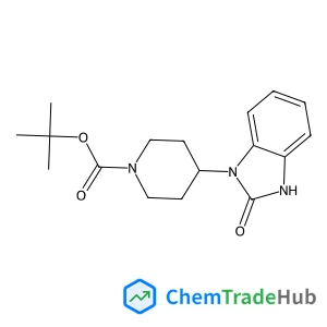 2-Methyl-2-propanyl 4-(2-oxo-2,3-dihydro-1H-benzimidazol-1-yl)-1-piperidinecarboxylate