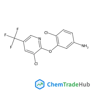 4-Chloro-3-{[3-chloro-5-(trifluoromethyl)-2-pyridinyl]oxy}aniline