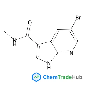 5-Bromo-N-methyl-1H-pyrrolo[2,3-b]pyridine-3-carboxamide
