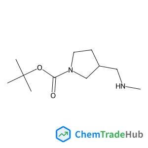 2-Methyl-2-propanyl 3-[(methylamino)methyl]-1-pyrrolidinecarboxylate