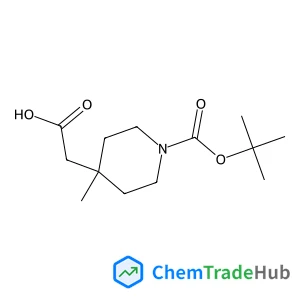 (4-Methyl-1-{[(2-methyl-2-propanyl)oxy]carbonyl}-4-piperidinyl)acetic acid