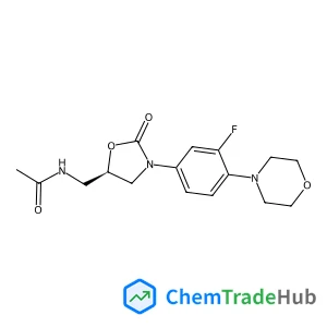 N-({(5R)-3-[3-Fluoro-4-(4-morpholinyl)phenyl]-2-oxo-1,3-oxazolidin-5-yl}methyl)acetamide