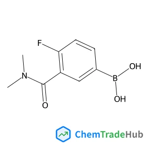 [3-(Dimethylcarbamoyl)-4-fluorophenyl]boronic acid