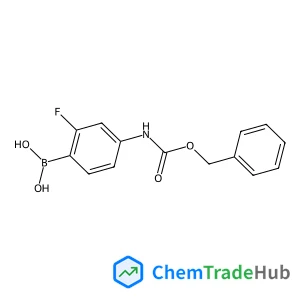 (4-{[(Benzyloxy)carbonyl]amino}-2-fluorophenyl)boronic acid
