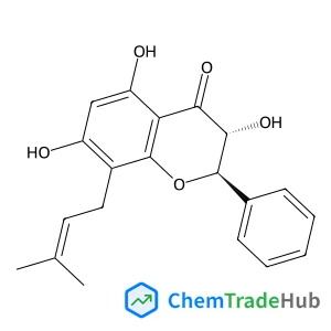 (2R,3R)-3,5,7-Trihydroxy-8-(3-methyl-2-buten-1-yl)-2-phenyl-2,3-dihydro-4H-chromen-4-one