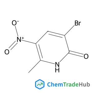 3-Bromo-6-methyl-5-nitropyridin-2-ol