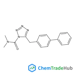5-(4-Biphenylylmethyl)-N,N-dimethyl-1H-tetrazole-1-carboxamide