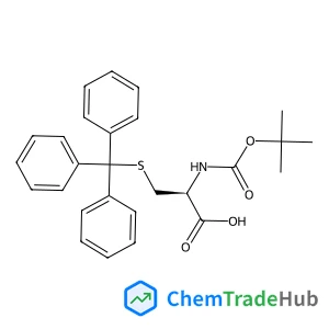 N-{[(2-Methyl-2-propanyl)oxy]carbonyl}-S-trityl-D-cysteine