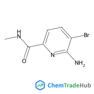 6-amino-5-bromo-N-methyl-pyridine-2-carboxamide