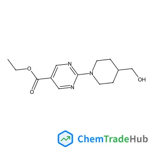 ethyl 2-[4-(hydroxymethyl)-1-piperidyl]pyrimidine-5-carboxylate