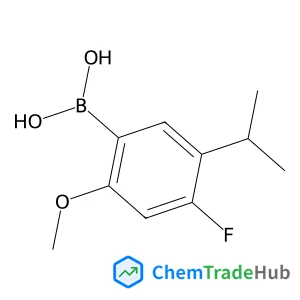 (4-Fluoro-5-isopropyl-2-methoxyphenyl)boronic acid