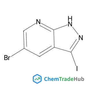 5-Bromo-3-iodo-1H-pyrazolo[3,4-b]pyridine
