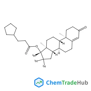 (17beta)-3-Oxo(16,16,17-~2~H_3_)androst-4-en-17-yl 3-cyclopentylpropanoate