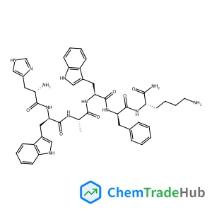 L-Histidyl-D-tryptophyl-L-alanyl-L-tryptophyl-D-phenylalanyl-L-lysinamide