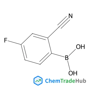 (2-Cyano-4-fluorophenyl)boronic acid