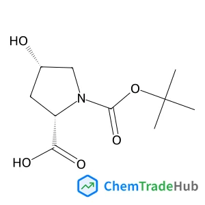 (4S)-4-Hydroxy-1-{[(2-methyl-2-propanyl)oxy]carbonyl}-L-proline