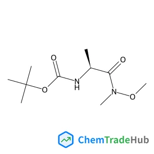 N-Methoxy-N-methyl-N~2~-{[(2-methyl-2-propanyl)oxy]carbonyl}-L-alaninamide