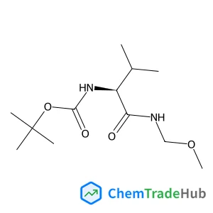 N-Methoxy-N-methyl-N~2~-{[(2-methyl-2-propanyl)oxy]carbonyl}-L-valinamide