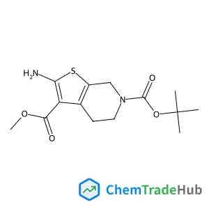 3-Methyl 6-(2-methyl-2-propanyl) 2-amino-4,7-dihydrothieno[2,3-c]pyridine-3,6(5H)-dicarboxylate
