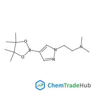 N,N-Dimethyl-2-[4-(4,4,5,5-tetramethyl-1,3,2-dioxaborolan-2-yl)-1H-pyrazol-1-yl]ethanamine