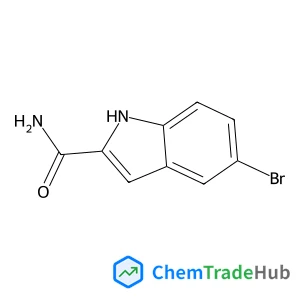 5-Bromo-1H-indole-2-carboxamide structure
