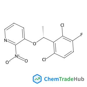 3-[(1R)-1-(2,6-Dichloro-3-fluorophenyl)ethoxy]-2-nitropyridine