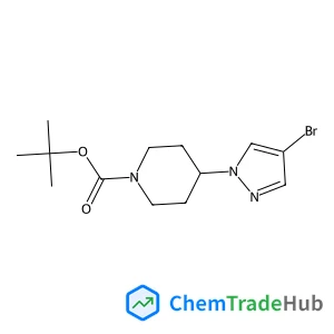 2-Methyl-2-propanyl 4-(4-bromo-1H-pyrazol-1-yl)-1-piperidinecarboxylate