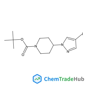 2-Methyl-2-propanyl 4-(4-iodo-1H-pyrazol-1-yl)-1-piperidinecarboxylate