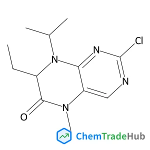(R)-2-Chloro-7-ethyl-8-isopropyl-5-methyl-7,8-dihydropteridin-6(5H)-one