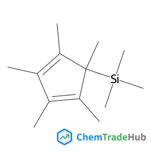 Trimethyl(1,2,3,4,5-pentamethyl-2,4-cyclopentadien-1-yl)silane