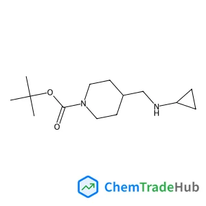 2-Methyl-2-propanyl 4-[(cyclopropylamino)methyl]-1-piperidinecarboxylate
