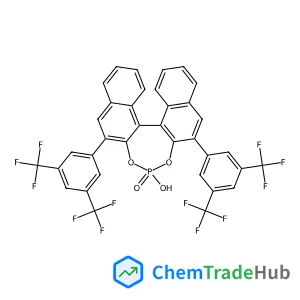 2,6-Bis[3,5-bis(trifluoromethyl)phenyl]dinaphtho[2,1-d:1',2'-f][1,3,2]dioxaphosphepin-4-ol 4-oxide