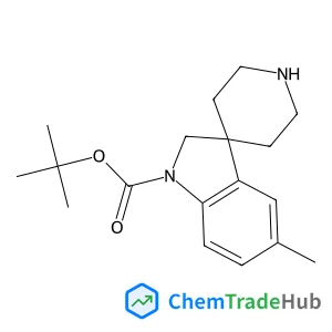 2-Methyl-2-propanyl 5-methylspiro[indole-3,4'-piperidine]-1(2H)-carboxylate