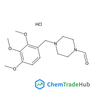 4-(2,3,4-Trimethoxybenzyl)-1-piperazinecarboxaldehyde hydrochloride