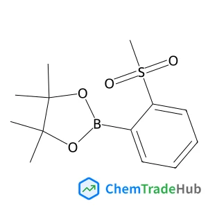 4,4,5,5-Tetramethyl-2-[2-(methylsulfonyl)phenyl]-1,3,2-dioxaborolane