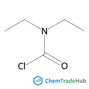 Diethylcarbamic chloride structure