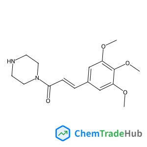 1-(1-Piperazinyl)-3-(3,4,5-trimethoxyphenyl)-2-propen-1-one
