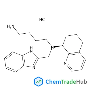 N-(1H-Benzimidazol-2-ylmethyl)-N-(5,6,7,8-tetrahydro-8-quinolinyl)-1,4-butanediamine hydrochloride (1:1)