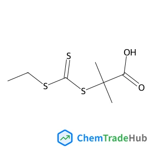 2-{[(Ethylsulfanyl)carbonothioyl]sulfanyl}-2-methylpropanoic acid